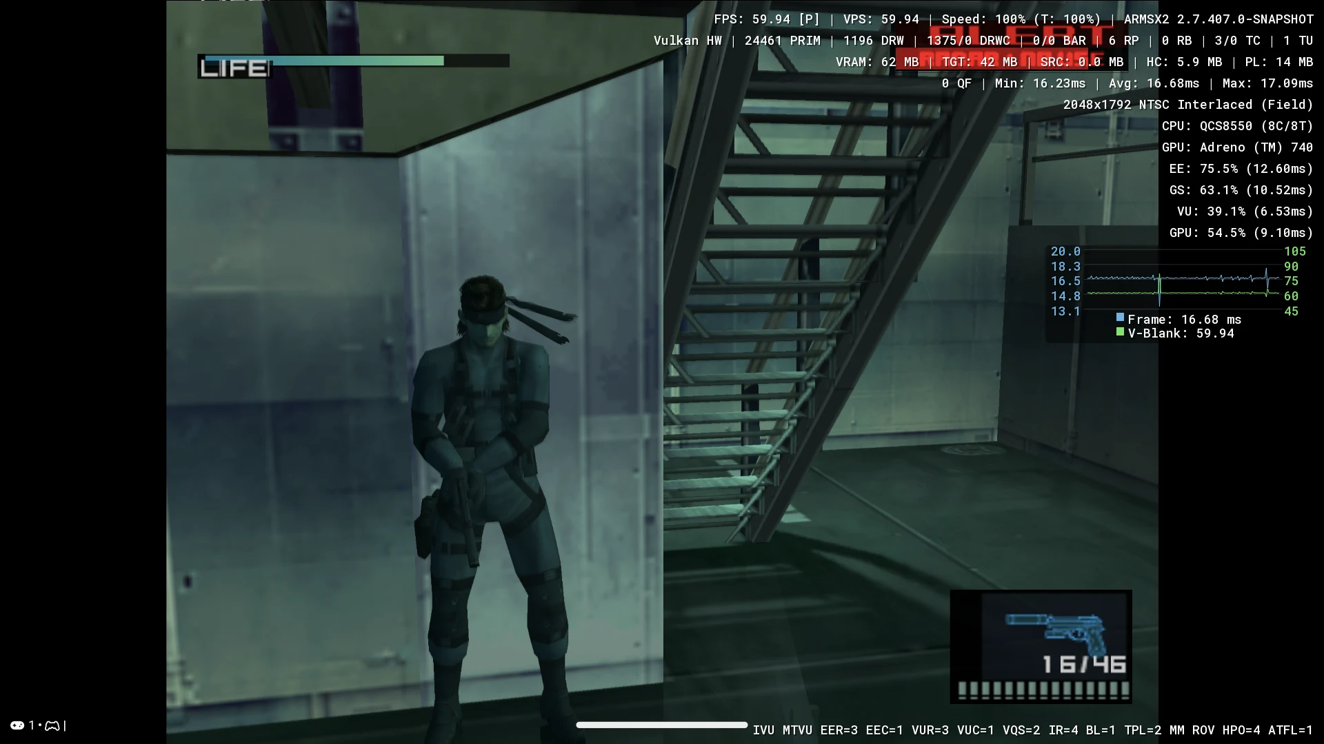 ARMSX2 (PS2 Emulator) screenshot